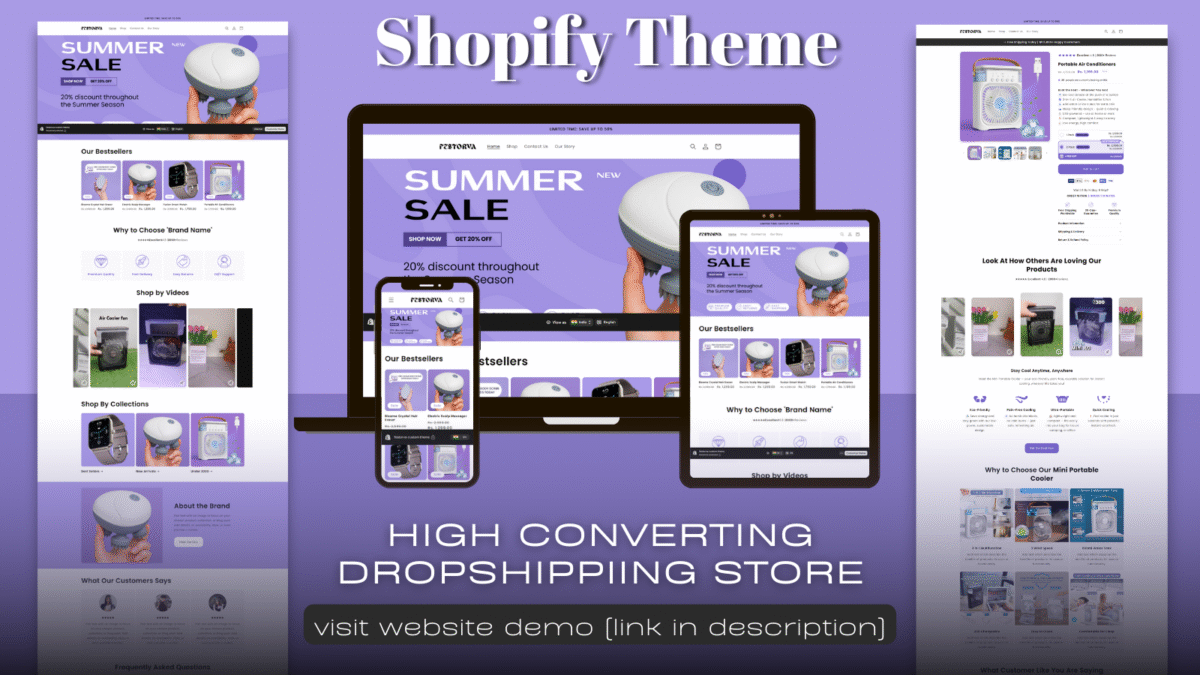 shopify template