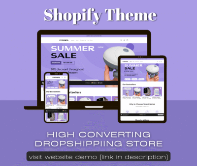 shopify template