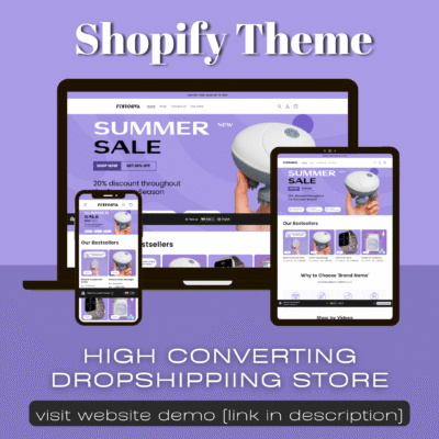 shopify template